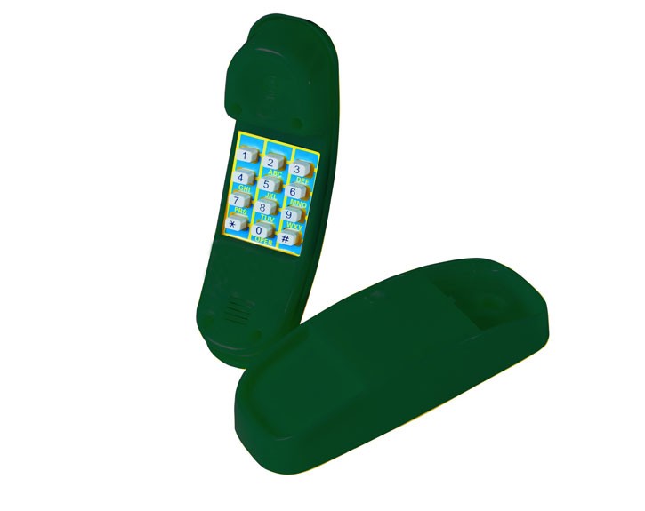 Akubi Telefon für Spielturm - grün