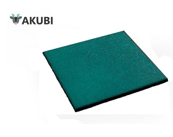 Akubi Fallschutzmatte für Spielturm - grün