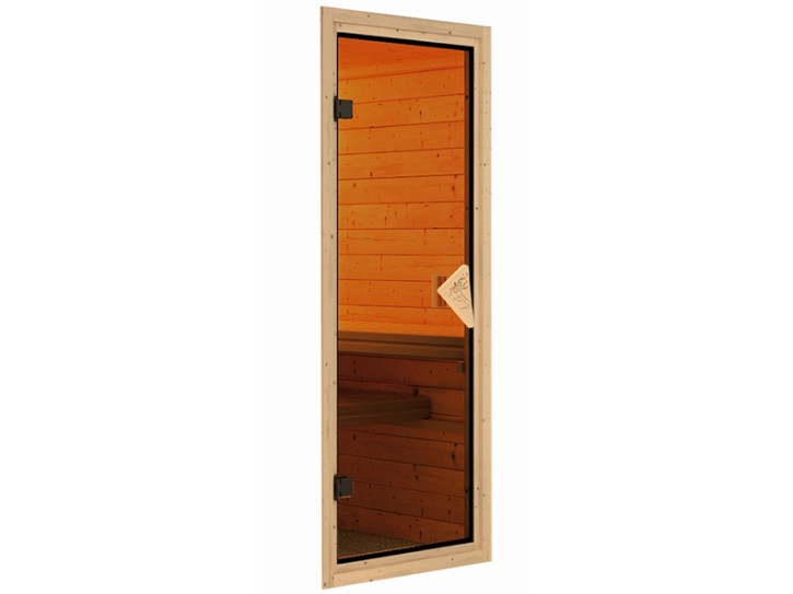 Karibu Sauna Türelement Classic für Sauna Wandstärke 68 mm