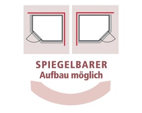 Karibu Innensauna Nanja + 3,6kW Plug&Play Saunaofen + integrierte Steuerung - 68mm Elementsauna - Ganzglastür graphit - Ecksauna - 230V Sauna