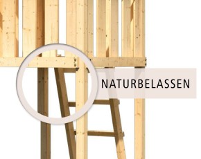 Karibu Spielturm Lotti + Anbauplattform