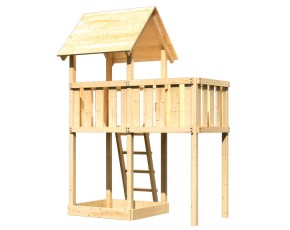 Karibu Spielturm Lotti + Anbauplattform