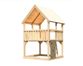 Akubi Spielturm Luis + Kletterwand