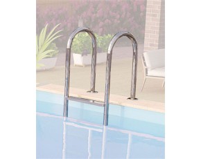 Karibu Holzpool Achteck 2D inkl. Terrasse & 2 kleinen Sonnenterrassen - graue Folie