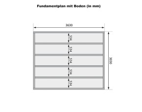 Karibu Gartensauna Mainburg 2 A + Vorraum + 2 Liegen + 9kW Bio-Kombiofen + externe Steuerung - 38mm Saunahaus - Pultdach - terragrau