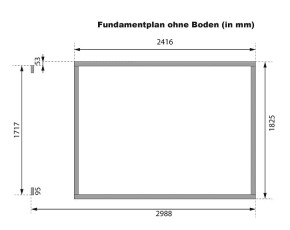 Karibu Holz-Gartenhaus Multi + Schrank + Anbaudach- 19mm Elementhaus - Pultdach - natur