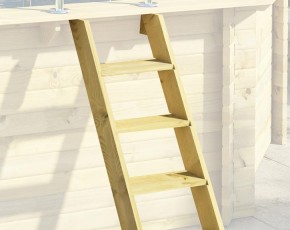 Karibu Achteck Holzpool 2A + Filterpaket
