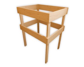 Karibu Innensauna Nanja + Dachkranz - 68mm Elementsauna - Ganzglastür bronziert - Ecksauna - 230V Sauna